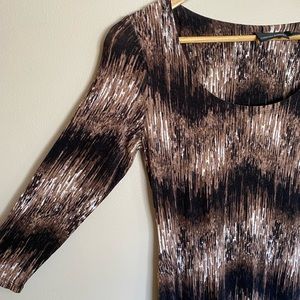 Cynthia Rowley body con maxi dress